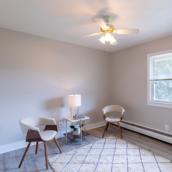empty leaving room in new apartment
